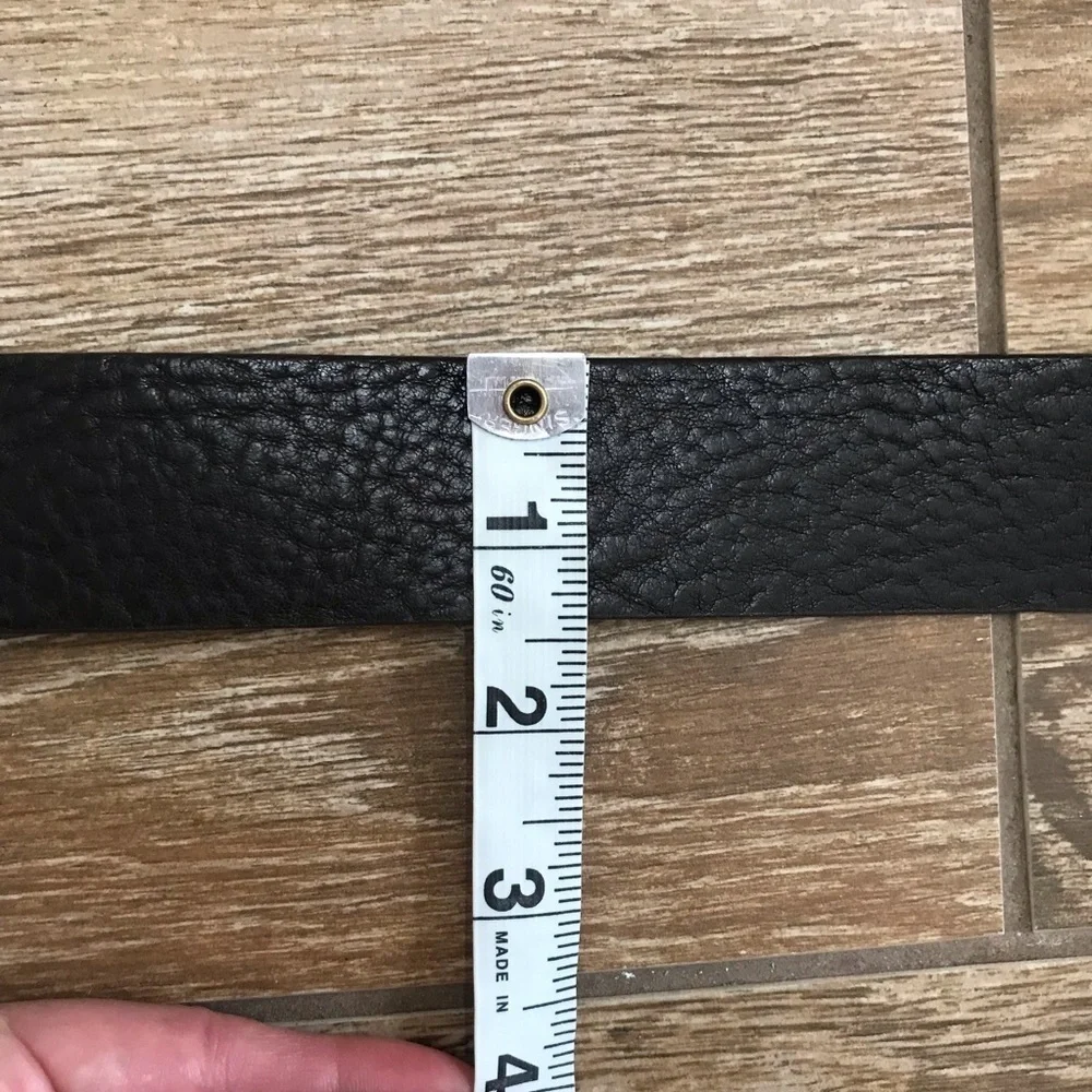 Monster Half Marathon Buckle Justin Leather Belt